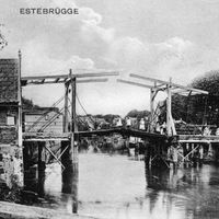 Historische Aufnahme der Estebrügger Brücke.